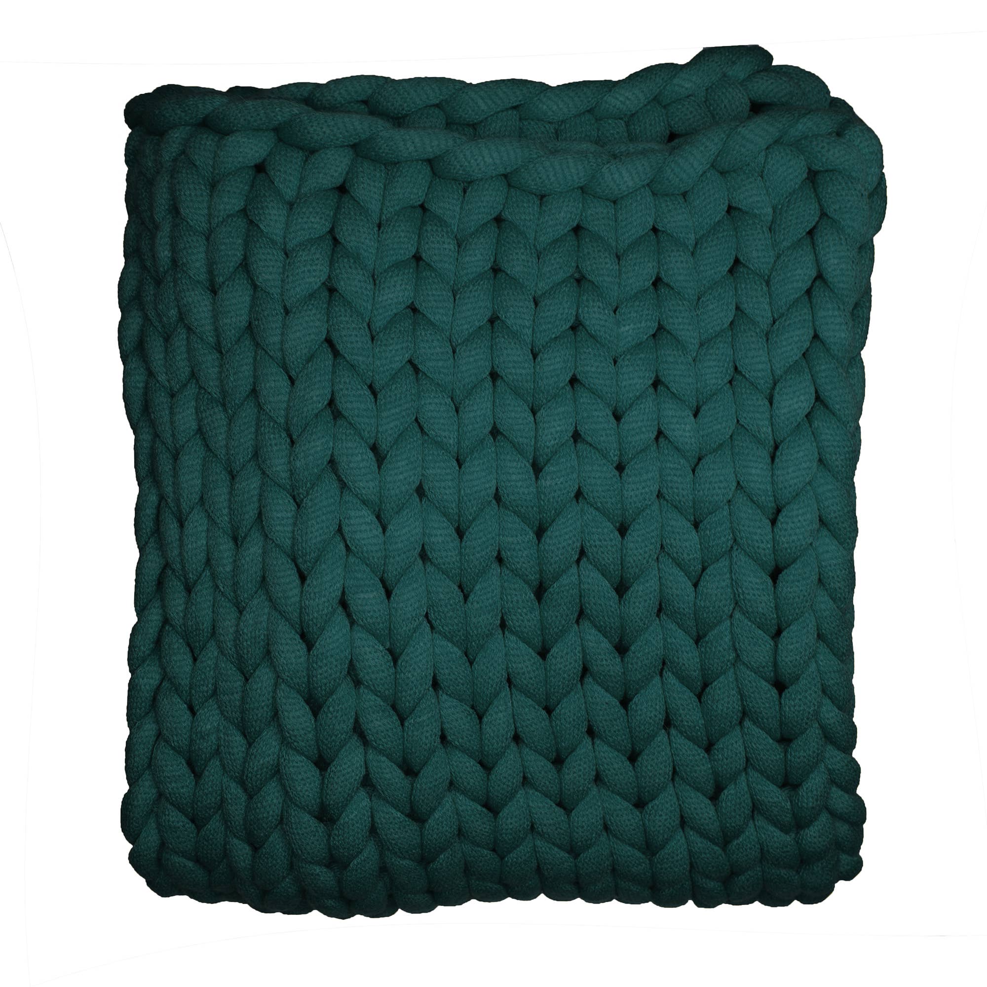 Donna Sharp Chunky Knit Throw Blanket