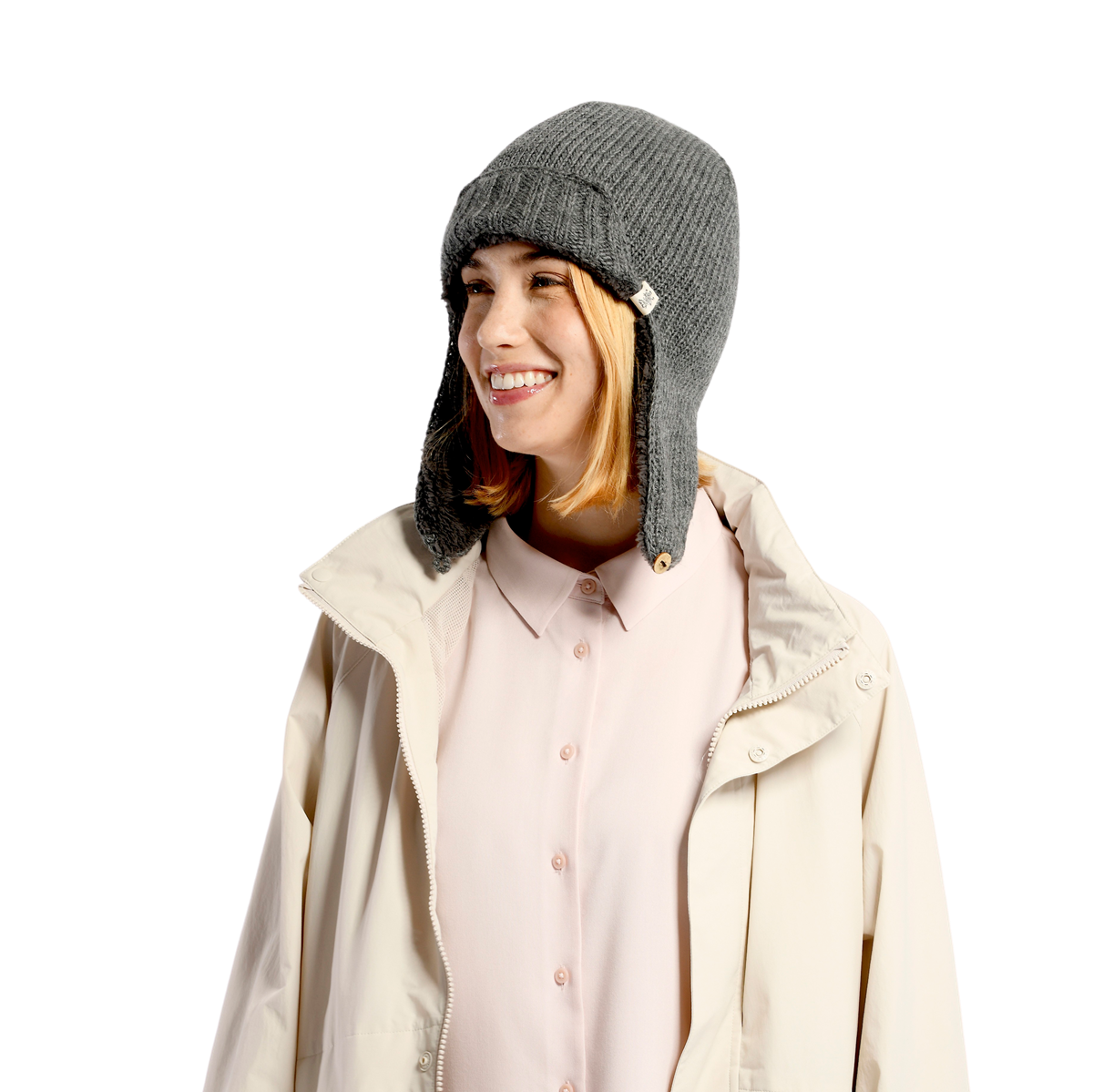 Nirvanna Designs Essex Hand-Knit Wool Earflap Hat