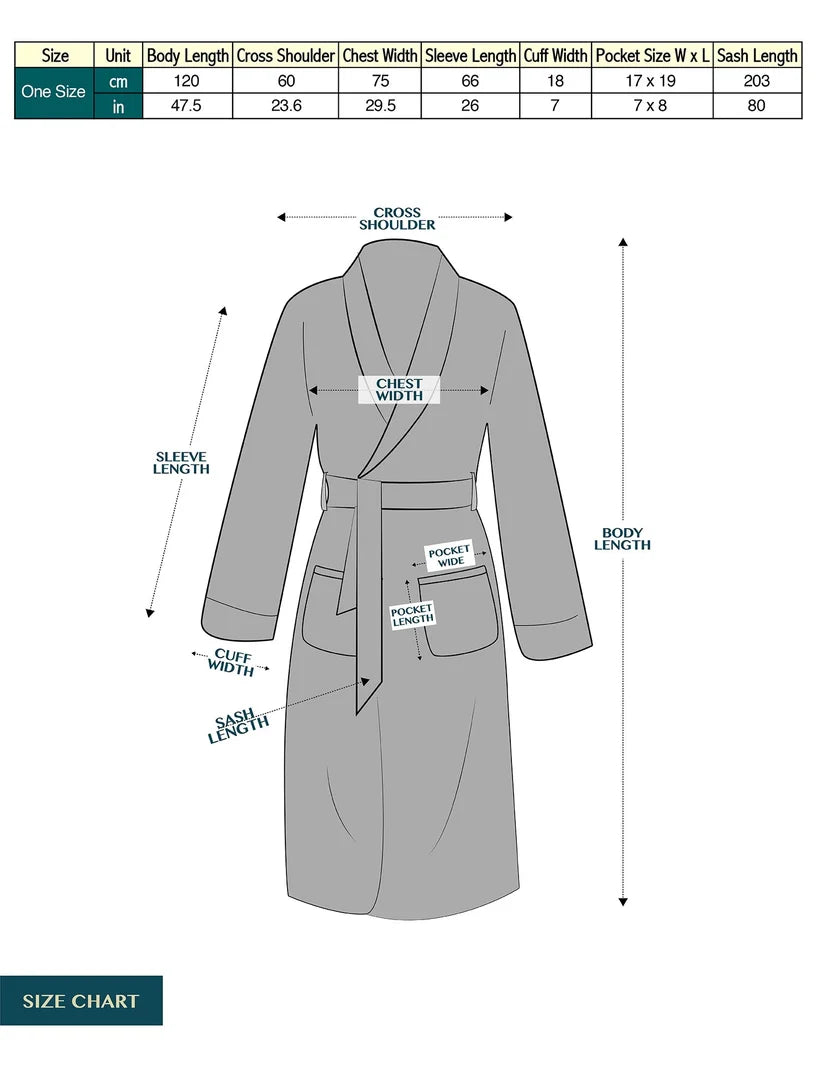 Pavilia Buffalo Plaid Fleece Men's Robe