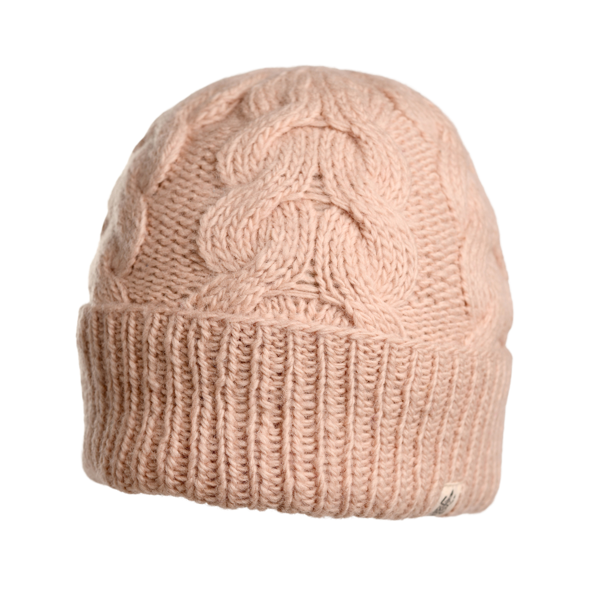 Nirvanna Designs Lenox Cable Hand-Knit Wool Beanie