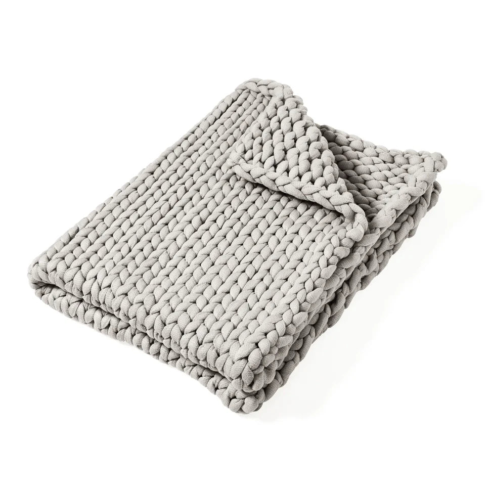 Donna Sharp Chunky Knit Throw Blanket