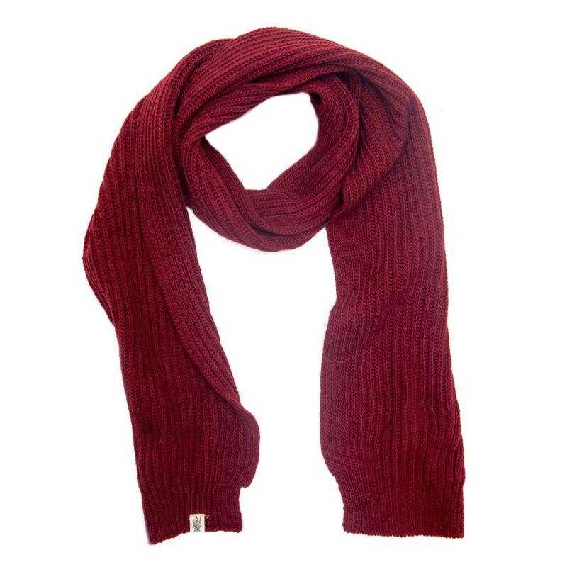 Nirvanna Designs Laurent Hand-Knit Wool Scarf