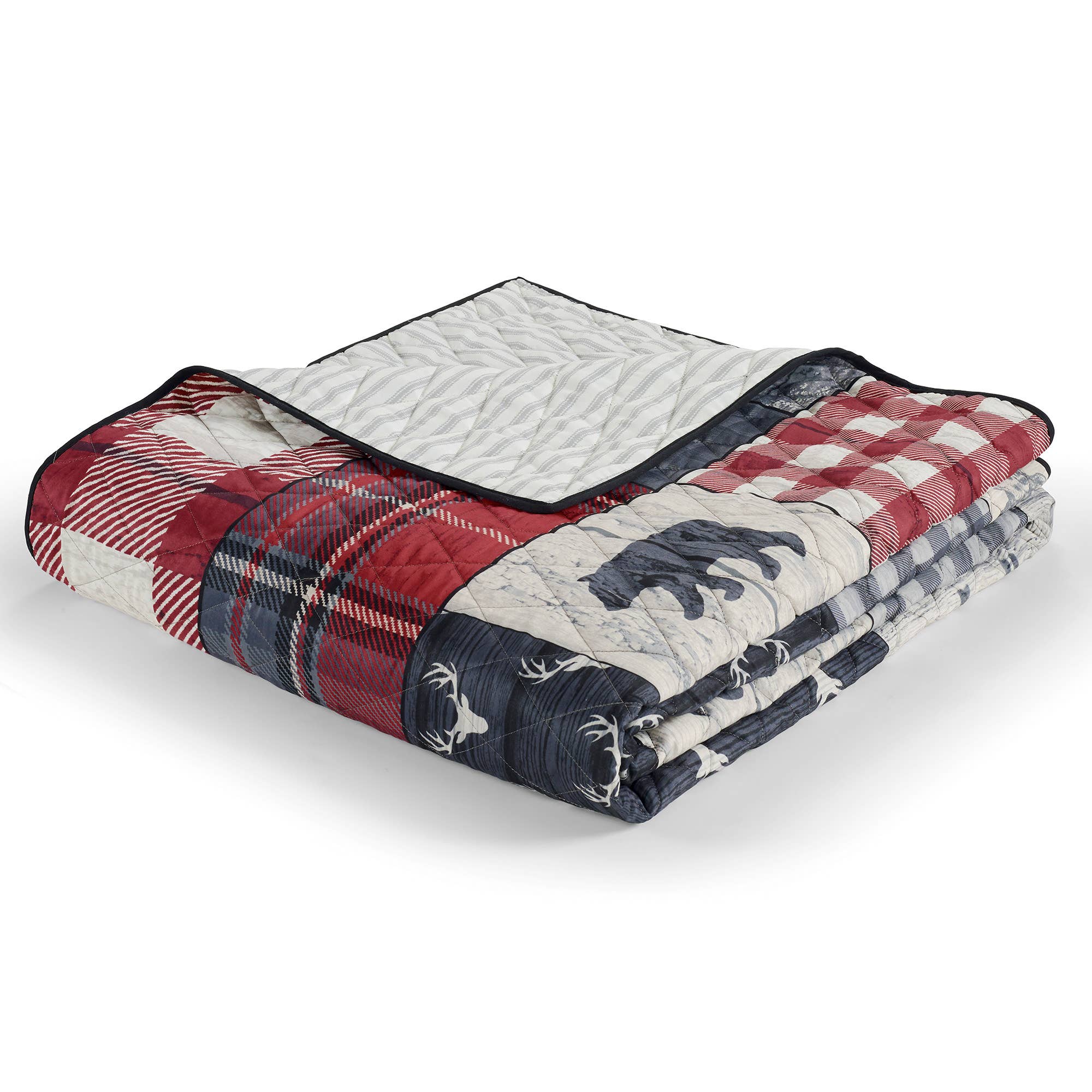 Donna Sharp Timber Quilted Throw Blanket