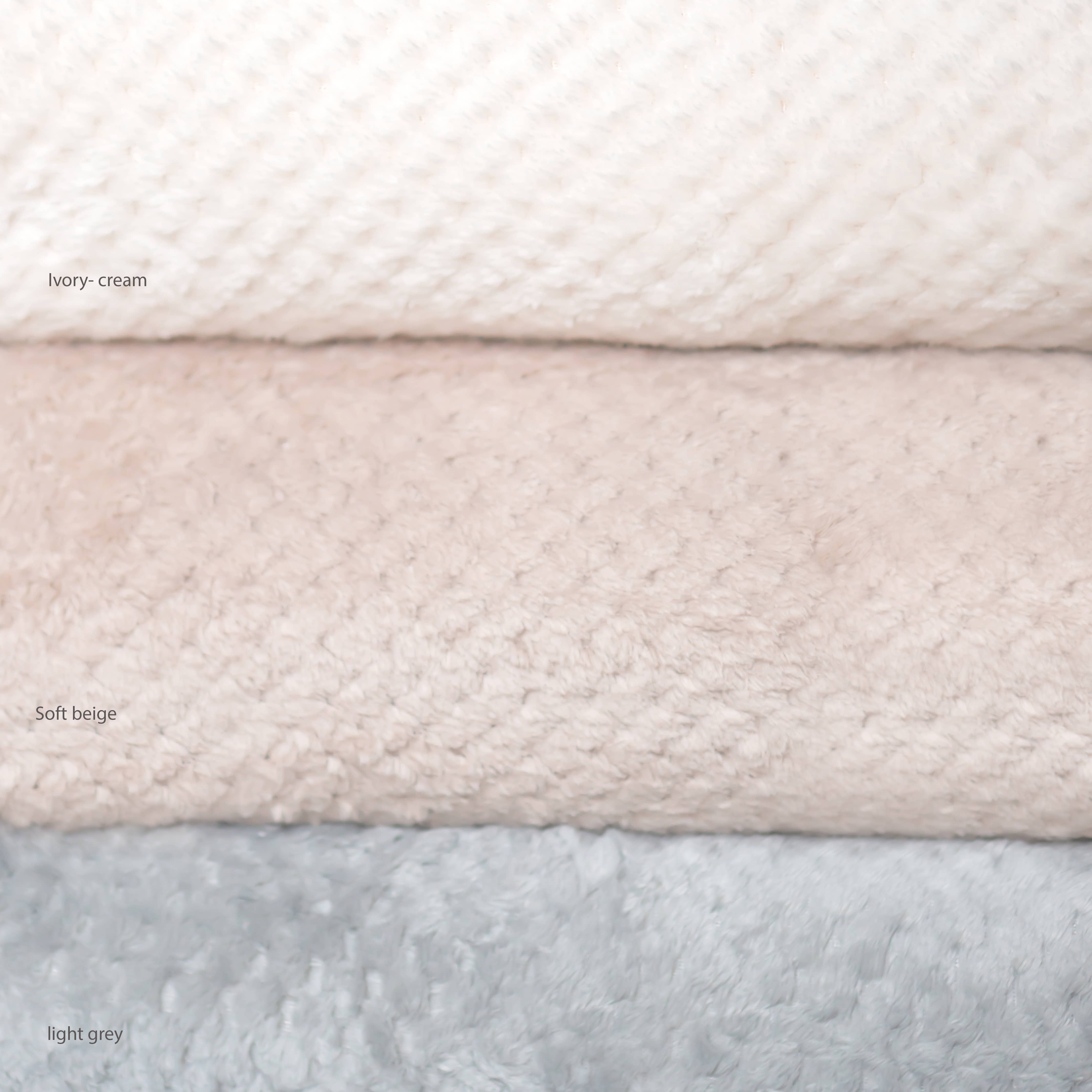 Everyday Cozy Living Ultra Soft Lightweight Waffle Fleece Throw Blanket