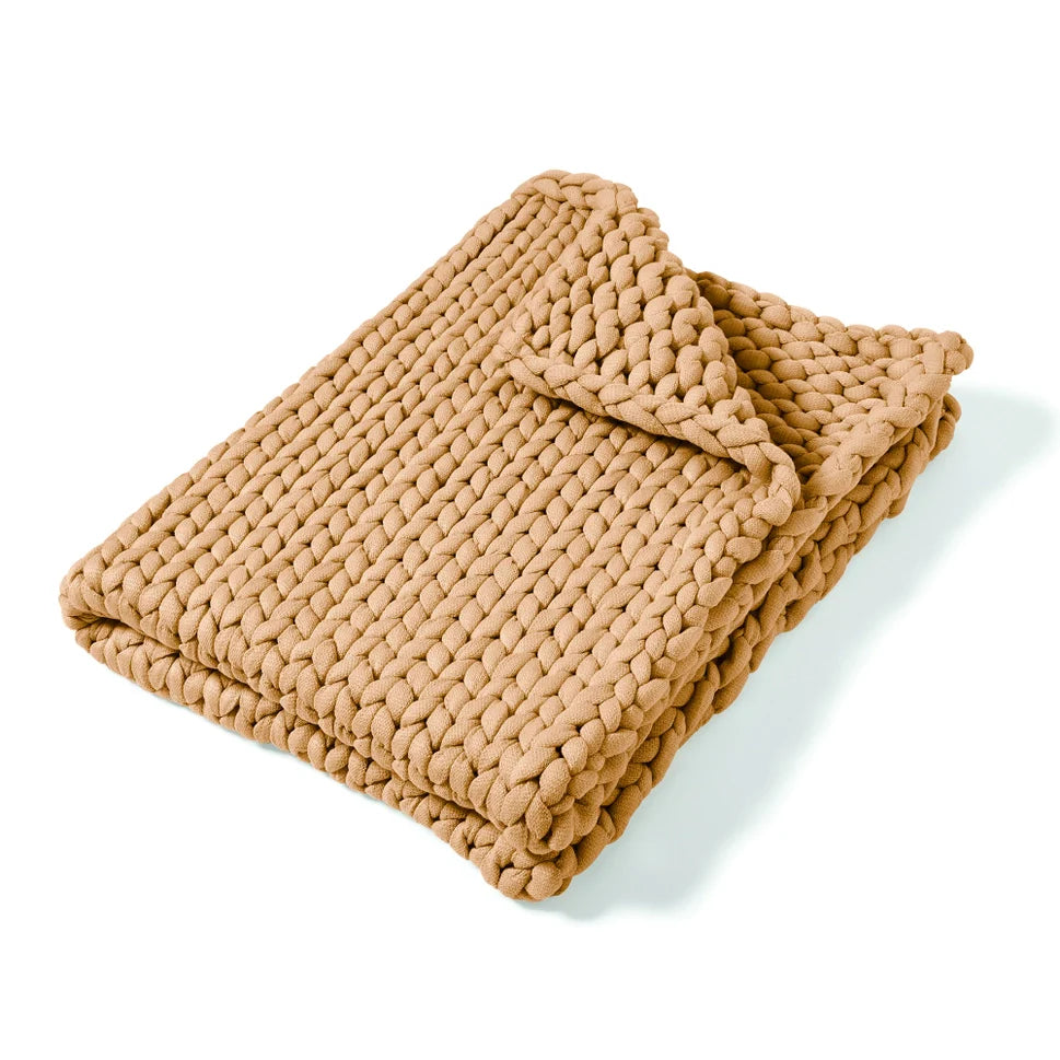 Donna Sharp Chunky Knit Throw Blanket