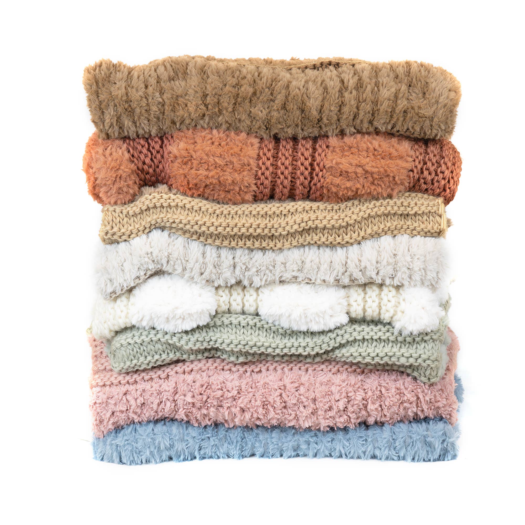 Donna Sharp Plush Knit Throw Blanket