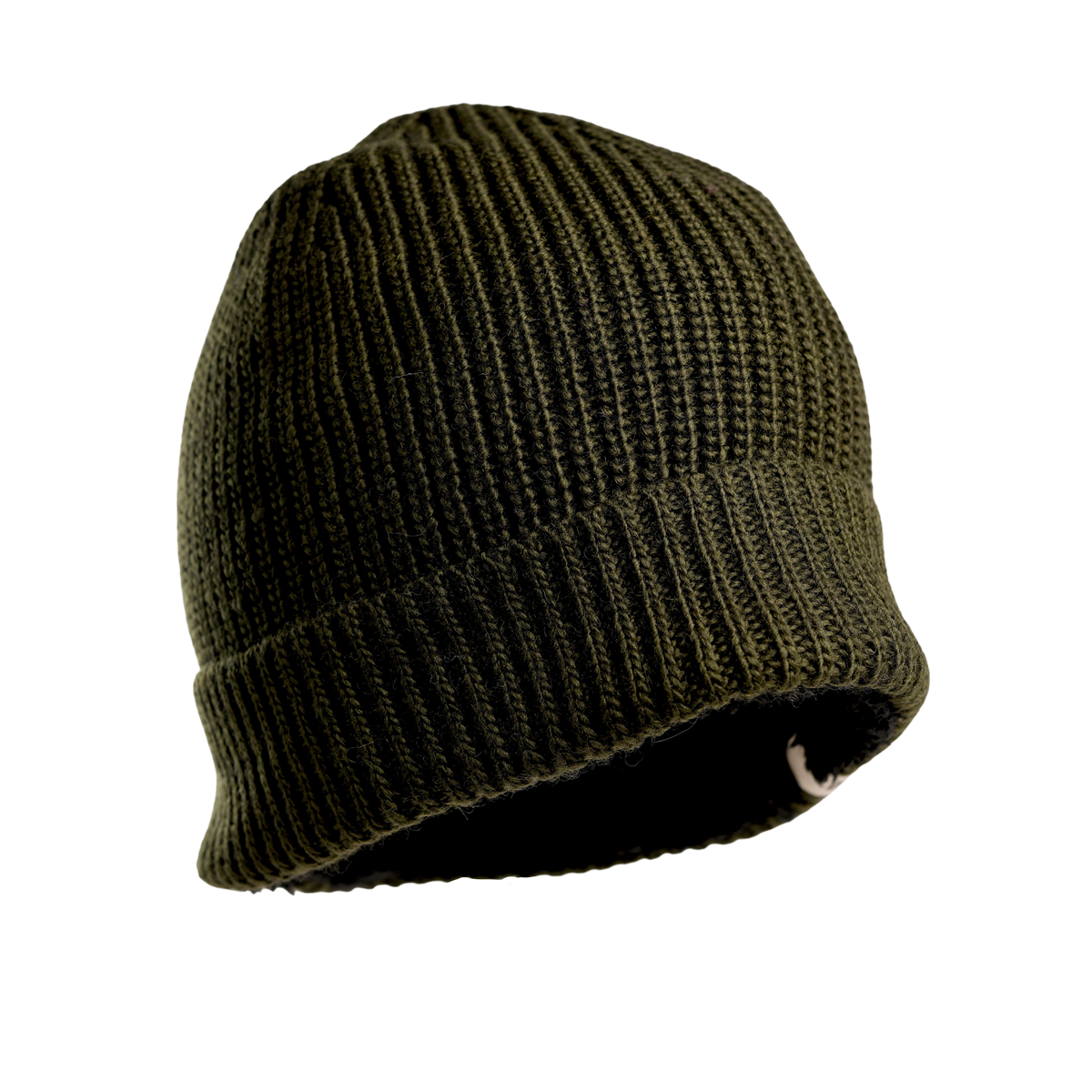 Nirvanna Designs Bond Hand-Knit Wool Ribbed Beanie