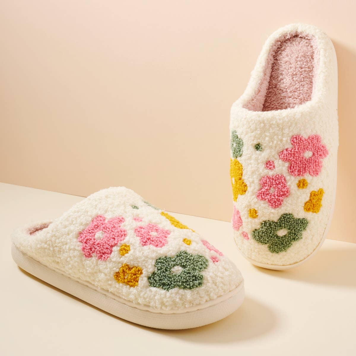 Frem Flower Power Ultra-Soft Mule Slippers