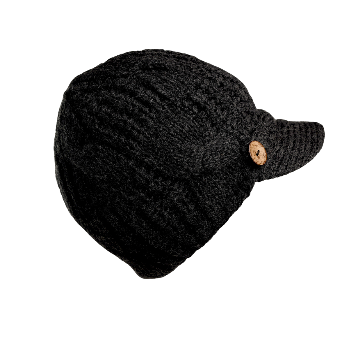 Nirvanna Designs Broadway Hand-Knit Wool Brim Hat