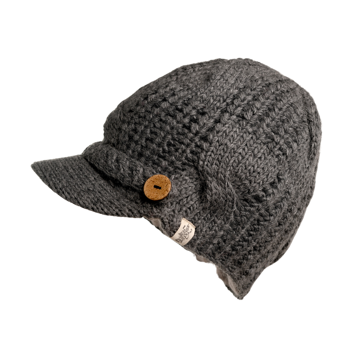 Nirvanna Designs Broadway Hand-Knit Wool Brim Hat