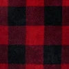 Pavilia Buffalo Plaid Fleece Men's Robe