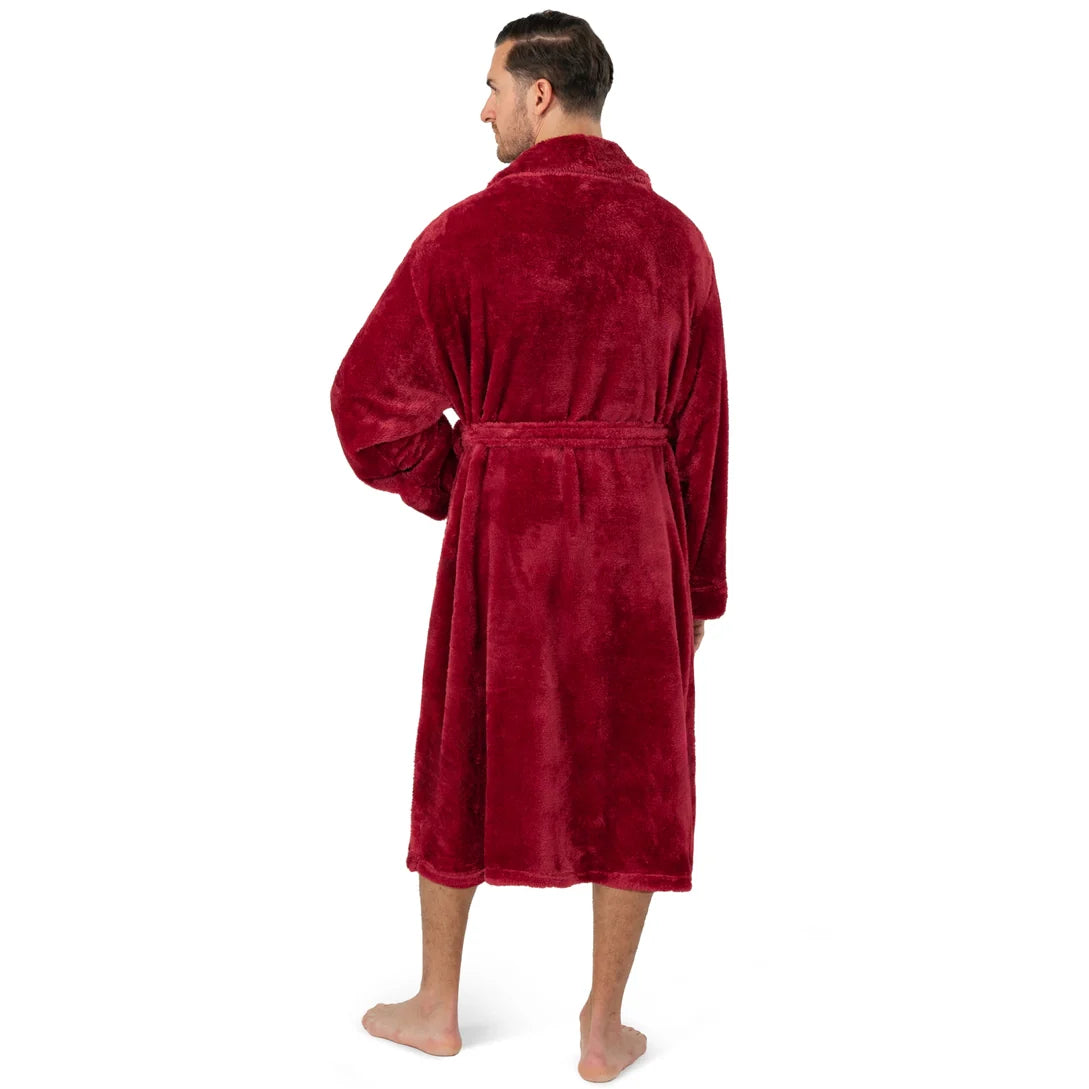 Pavilia Sherpa Fleece Men's Robe