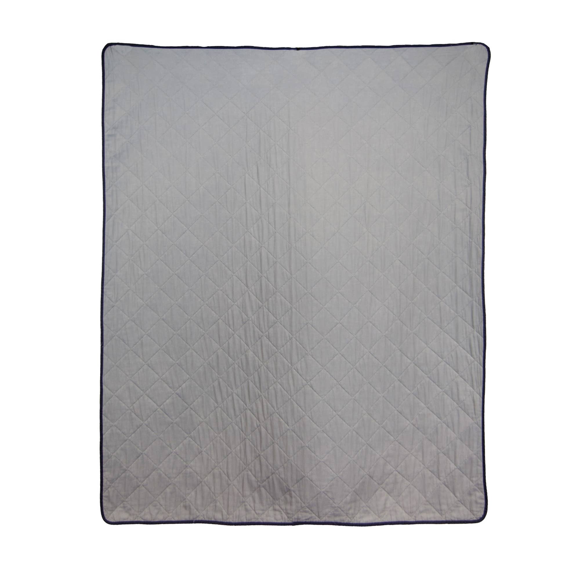 Donna Sharp Log Cabin Star Quilted Throw Blanket