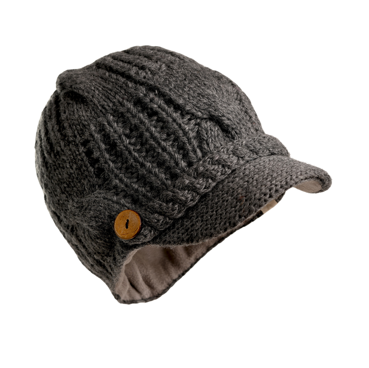 Nirvanna Designs Broadway Hand-Knit Wool Brim Hat