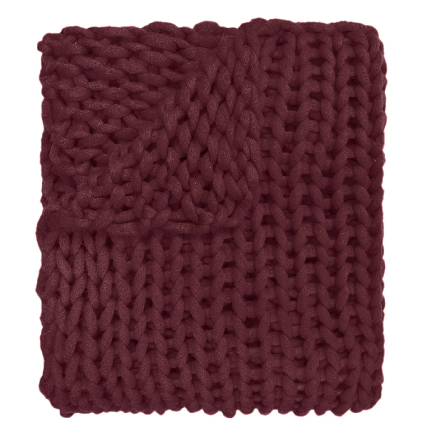 Donna Sharp Chunky Knit Throw Blanket