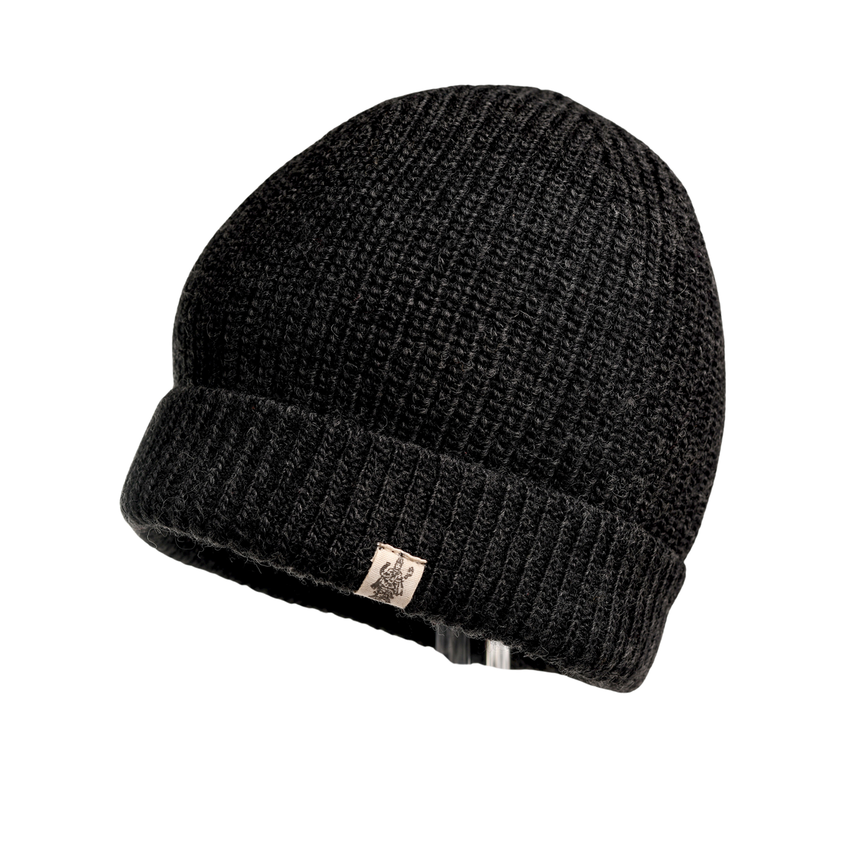 Nirvanna Designs Bond Hand-Knit Wool Ribbed Beanie