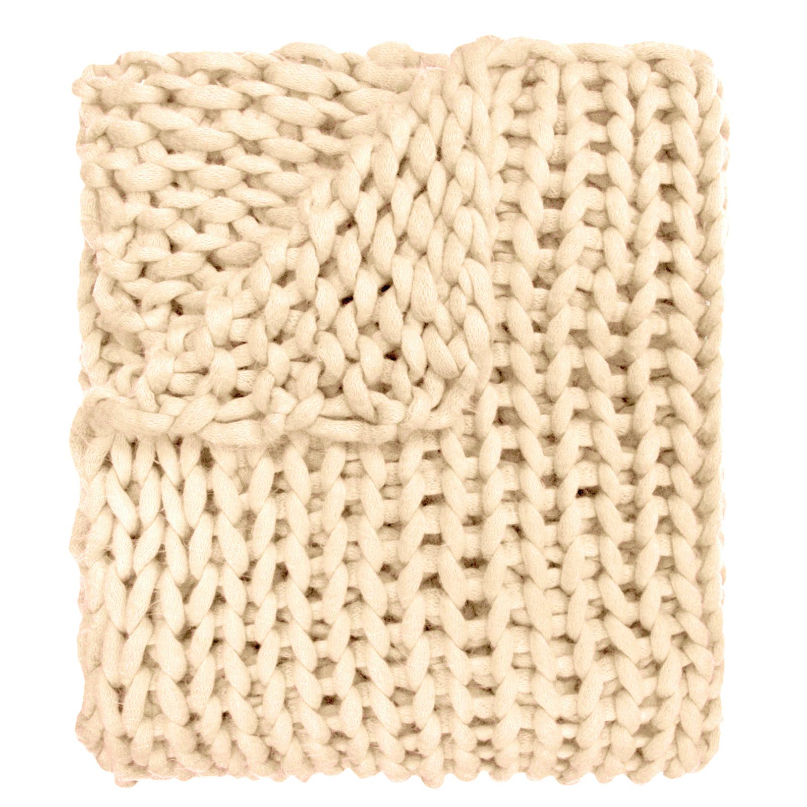 Donna Sharp Chunky Knit Throw Blanket