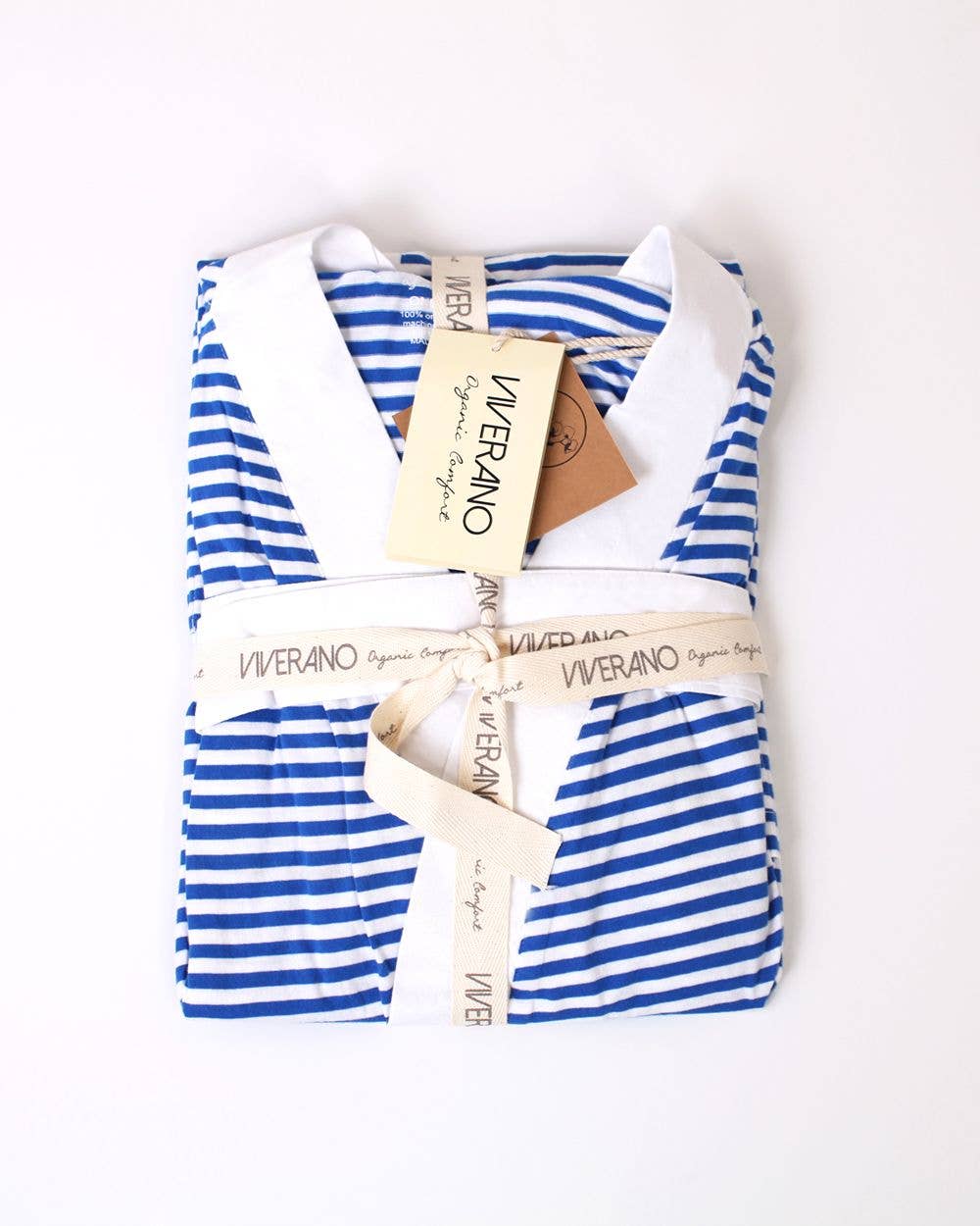 Viverano Organics Hooded Cotton Jersey Women's Robe