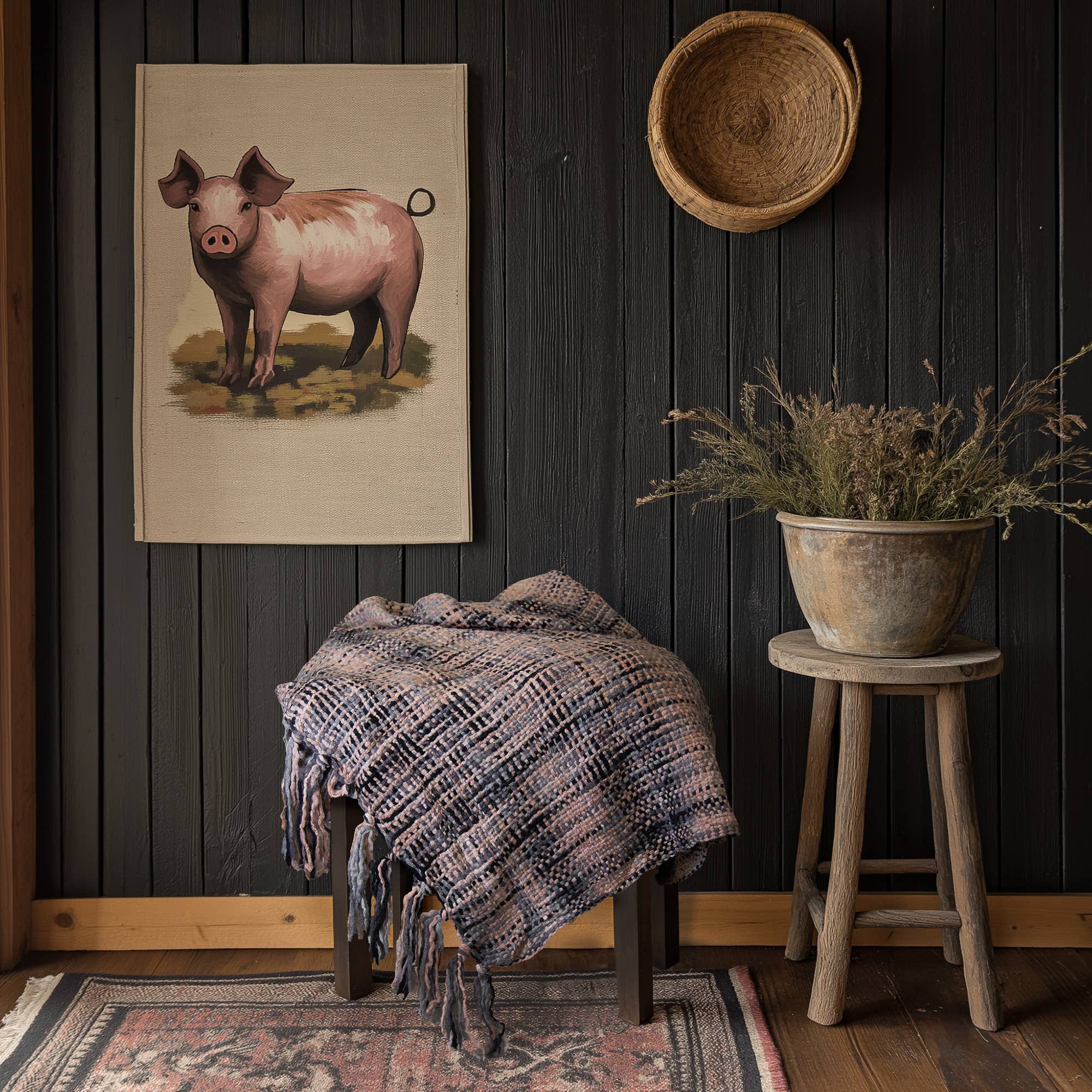 Donna Sharp Heritage Woven Throw Blanket