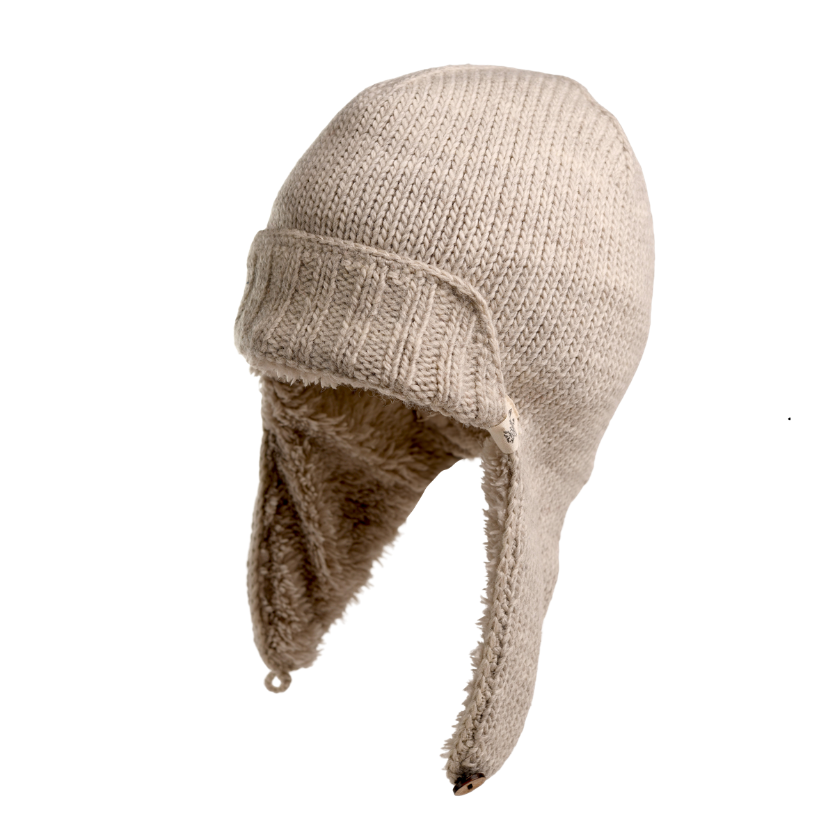 Nirvanna Designs Essex Hand-Knit Wool Earflap Hat