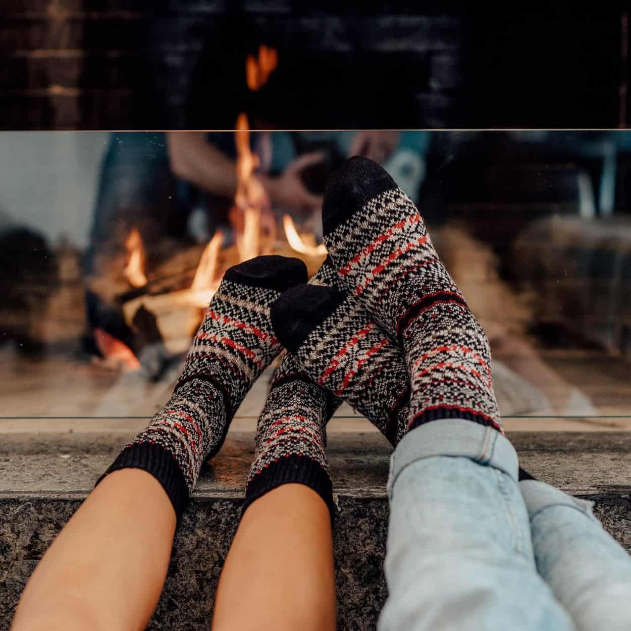 Nordic Wools Sigrid Merino Wool Blend Unisex Socks / 5-Pair Multi-Pack