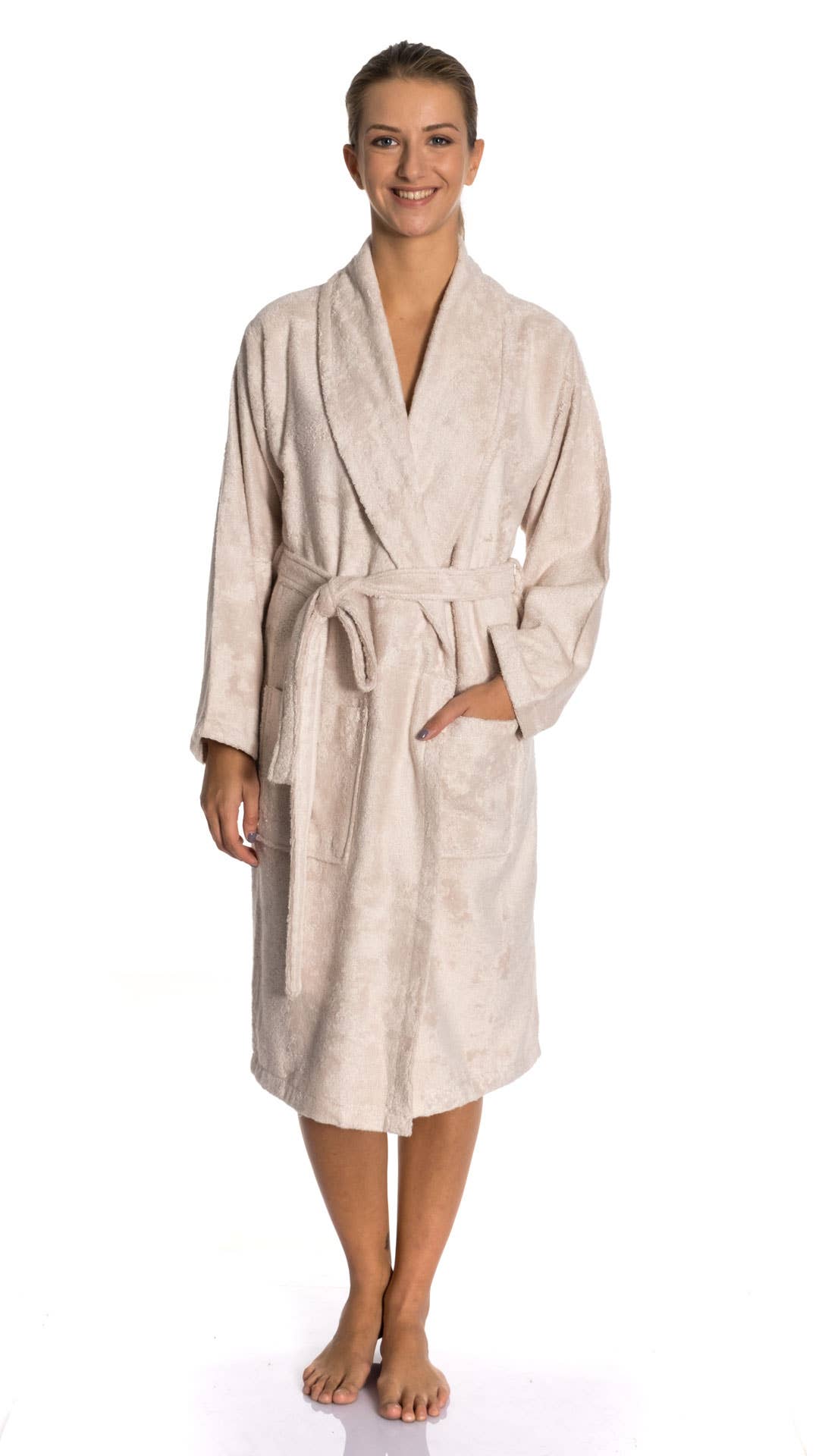 East'N Blue Sultan Bamboo Unisex Turkish Bathrobe