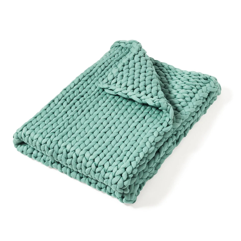 Donna Sharp Chunky Knit Throw Blanket