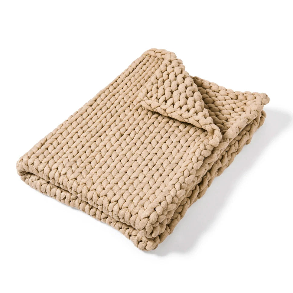 Donna Sharp Chunky Knit Throw Blanket