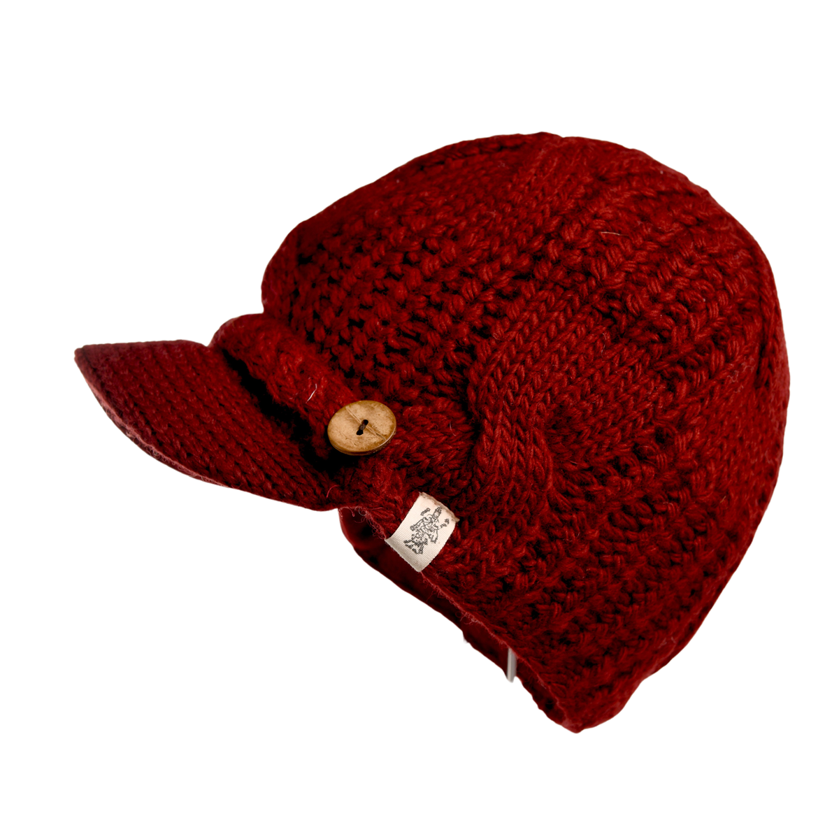 Nirvanna Designs Broadway Hand-Knit Wool Brim Hat