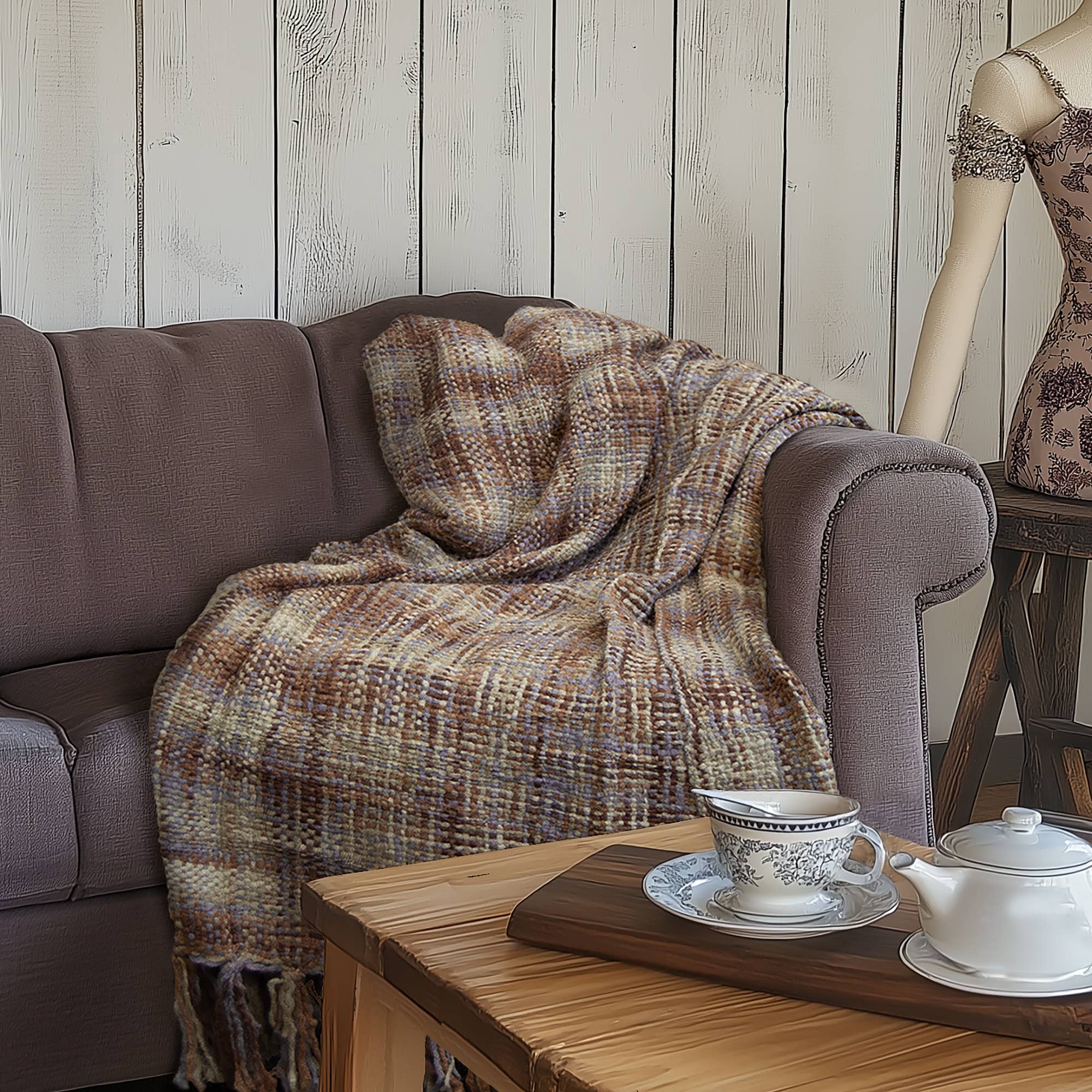 Donna Sharp Heritage Woven Throw Blanket