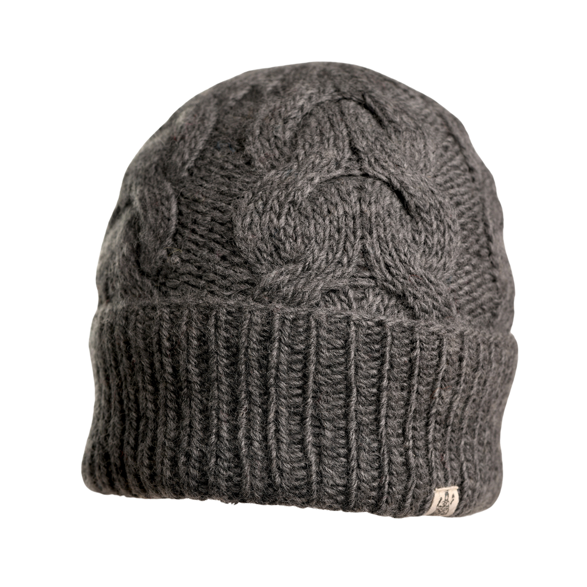 Nirvanna Designs Lenox Cable Hand-Knit Wool Beanie