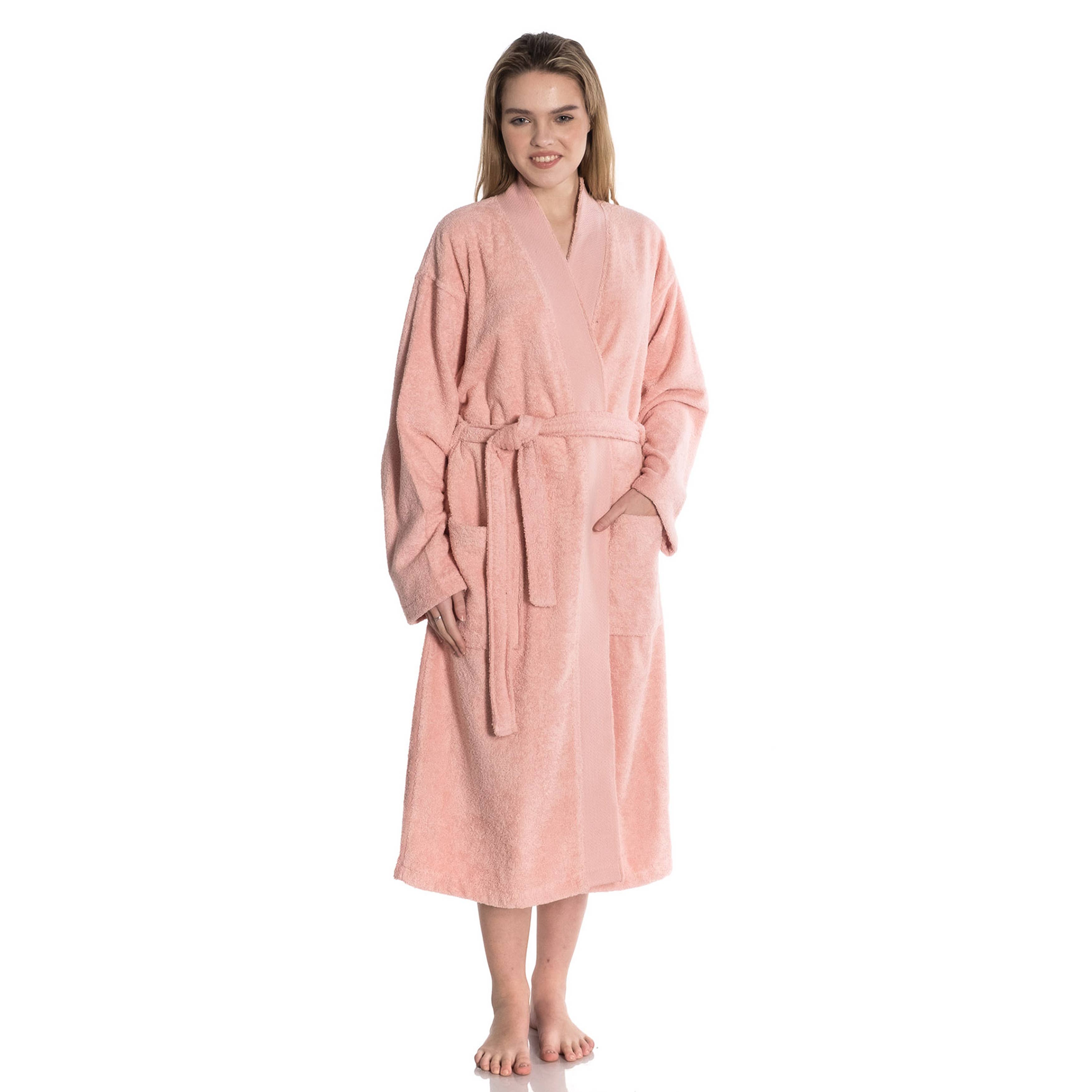 East'N Blue Kimono Cotton Unisex Turkish Bathrobe