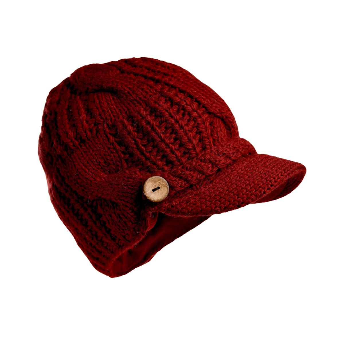 Nirvanna Designs Broadway Hand-Knit Wool Brim Hat