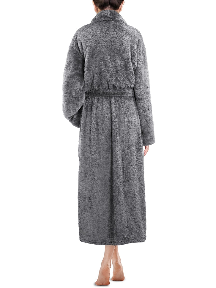Pavilia Sherpa Fleece Women's Robe