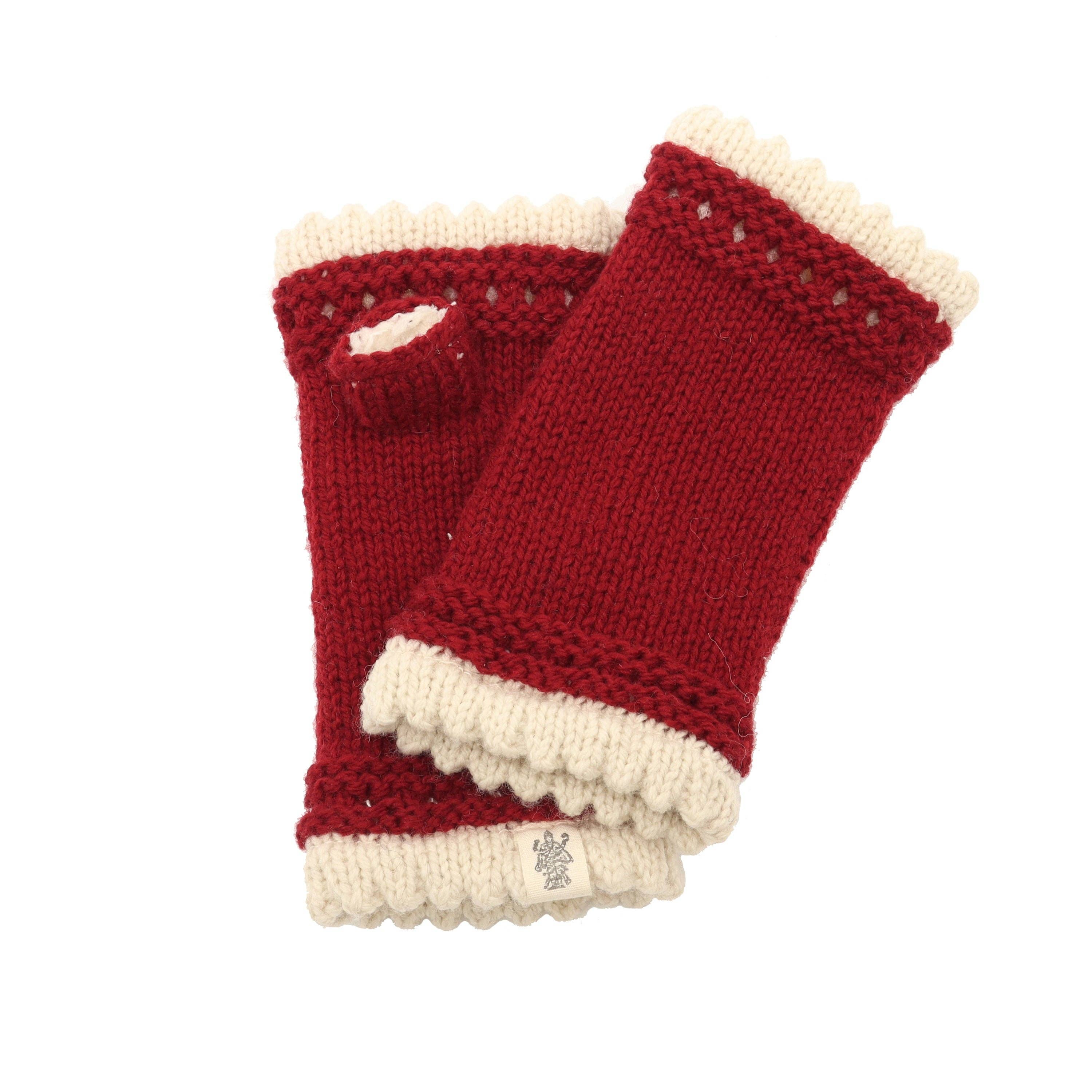 Nirvanna Designs Les Hand-Knit Wool Hand Warmers