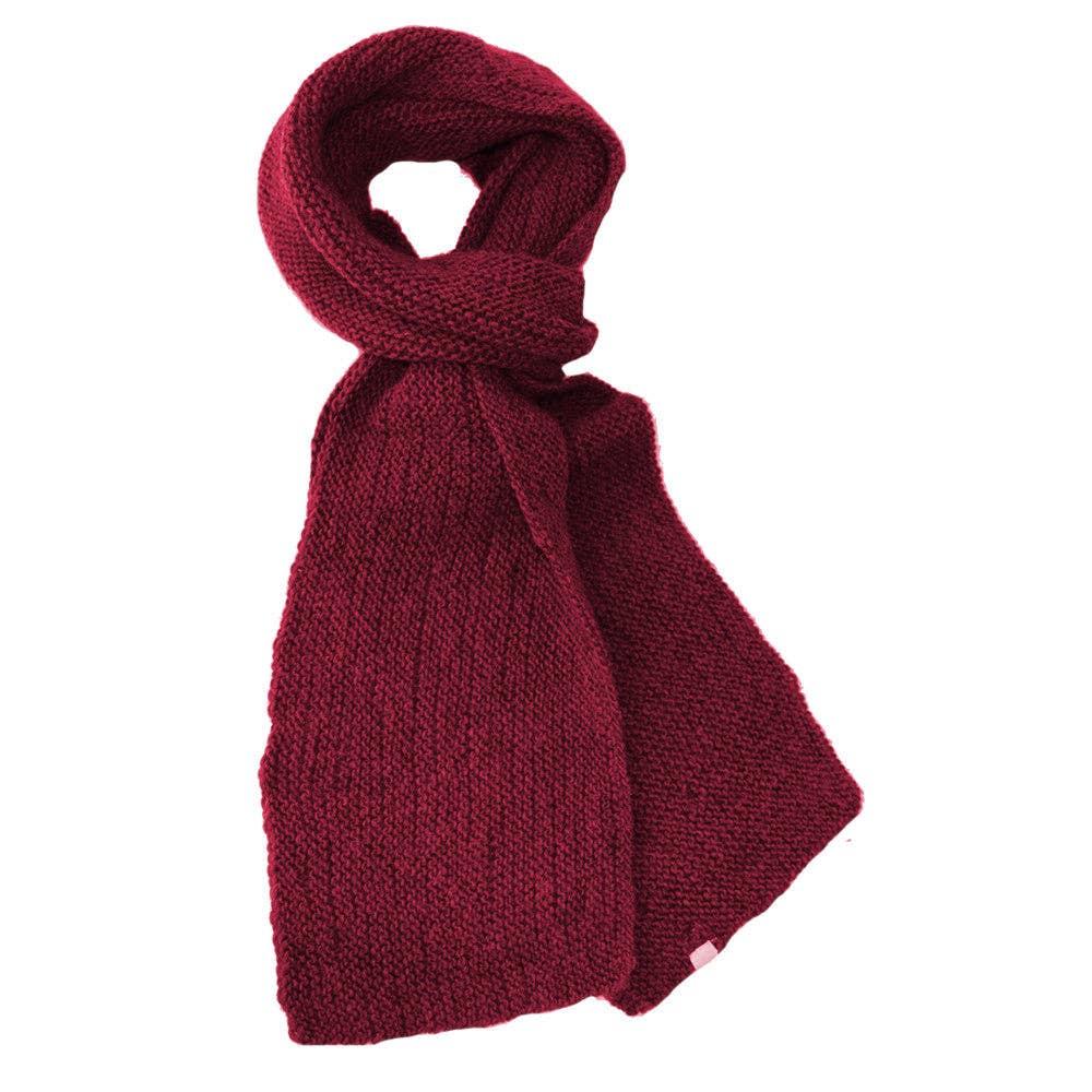 Nirvanna Designs Roam Hand-Knit Wool Scarf