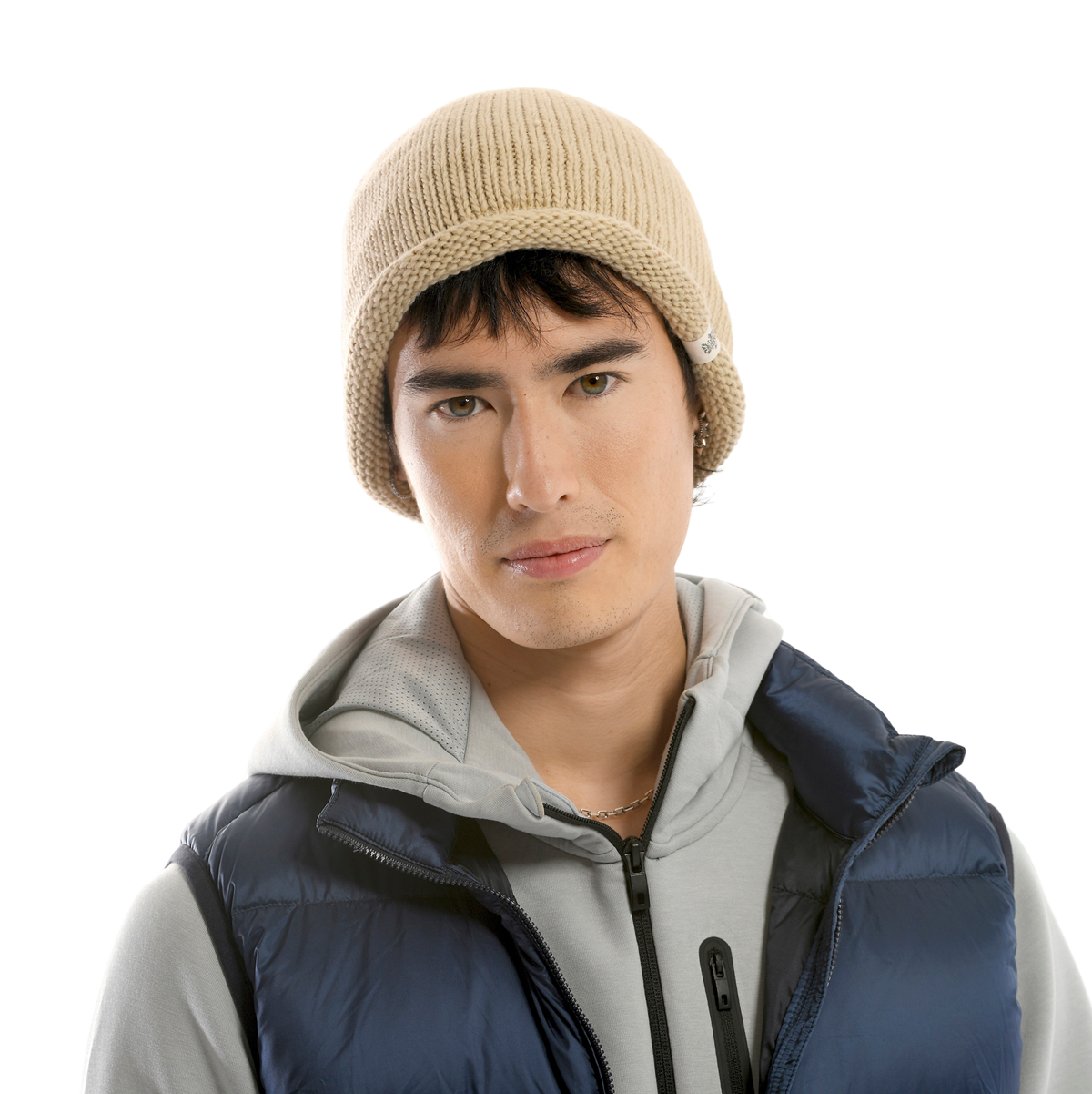 Nirvanna Designs Baxter Hand-Knit Wool Beanie