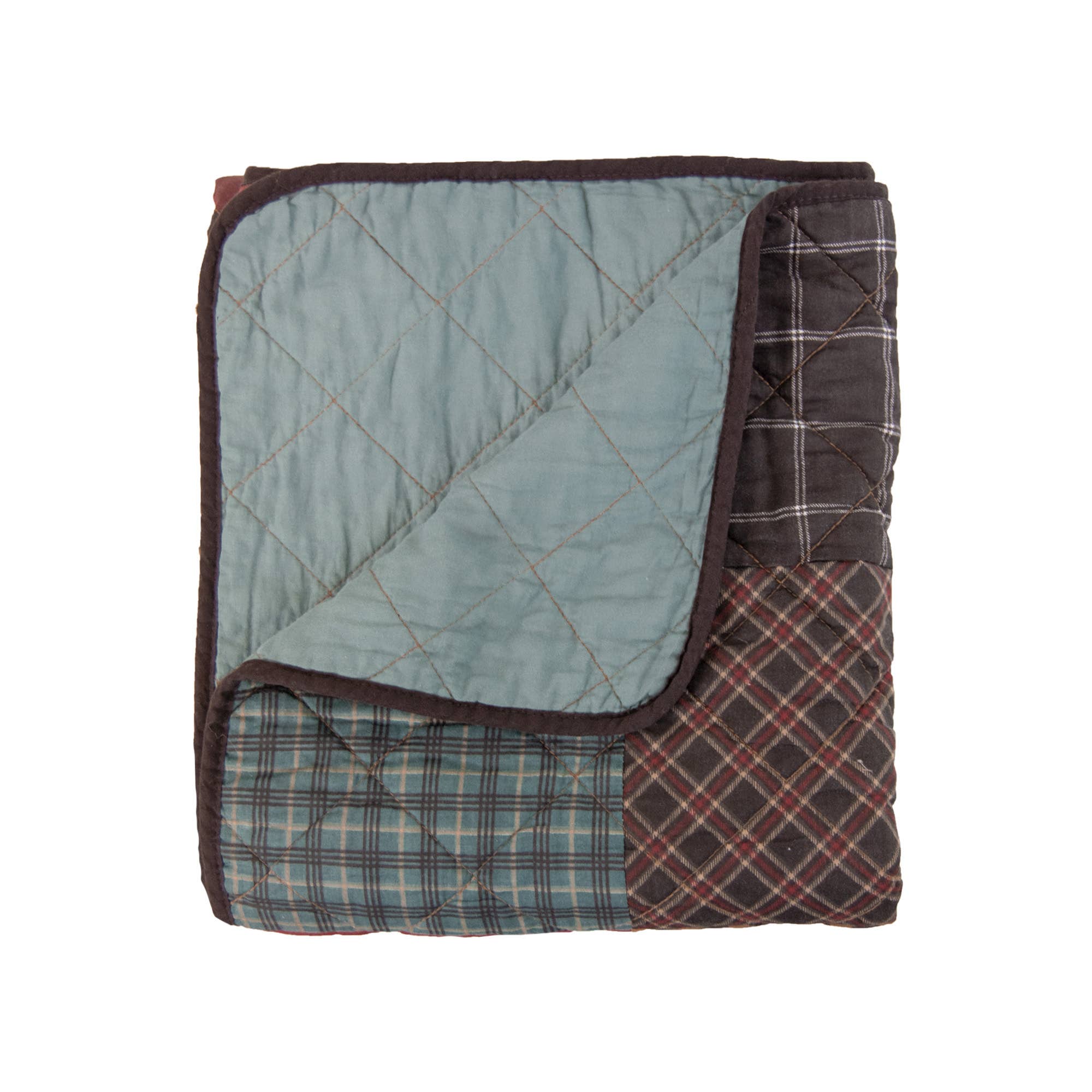 Donna Sharp Appalachia Patch Quilted Throw Blanket
