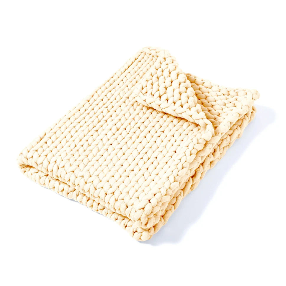 Donna Sharp Chunky Knit Throw Blanket