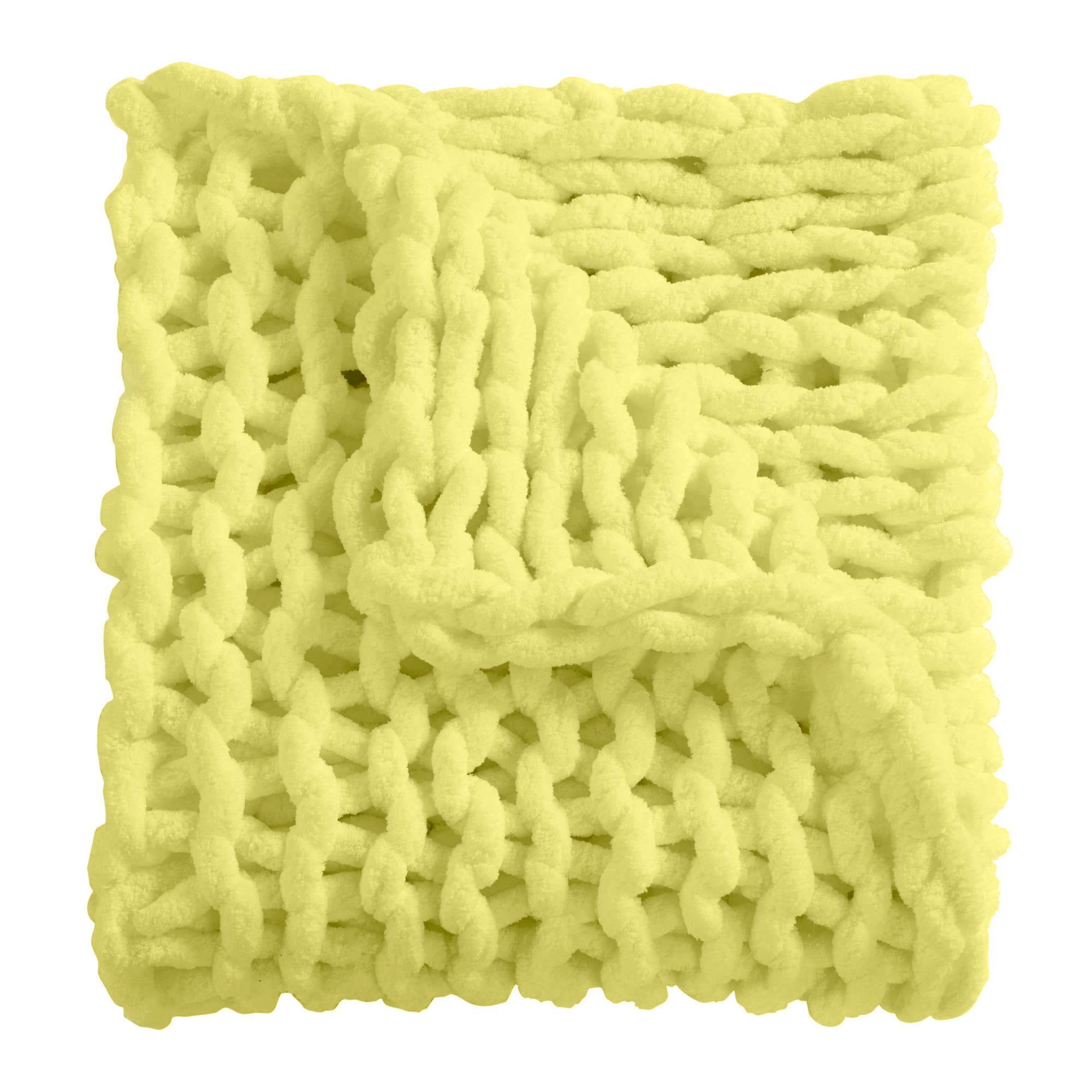 Donna Sharp Chenille Chunky Knit Throw Blanket