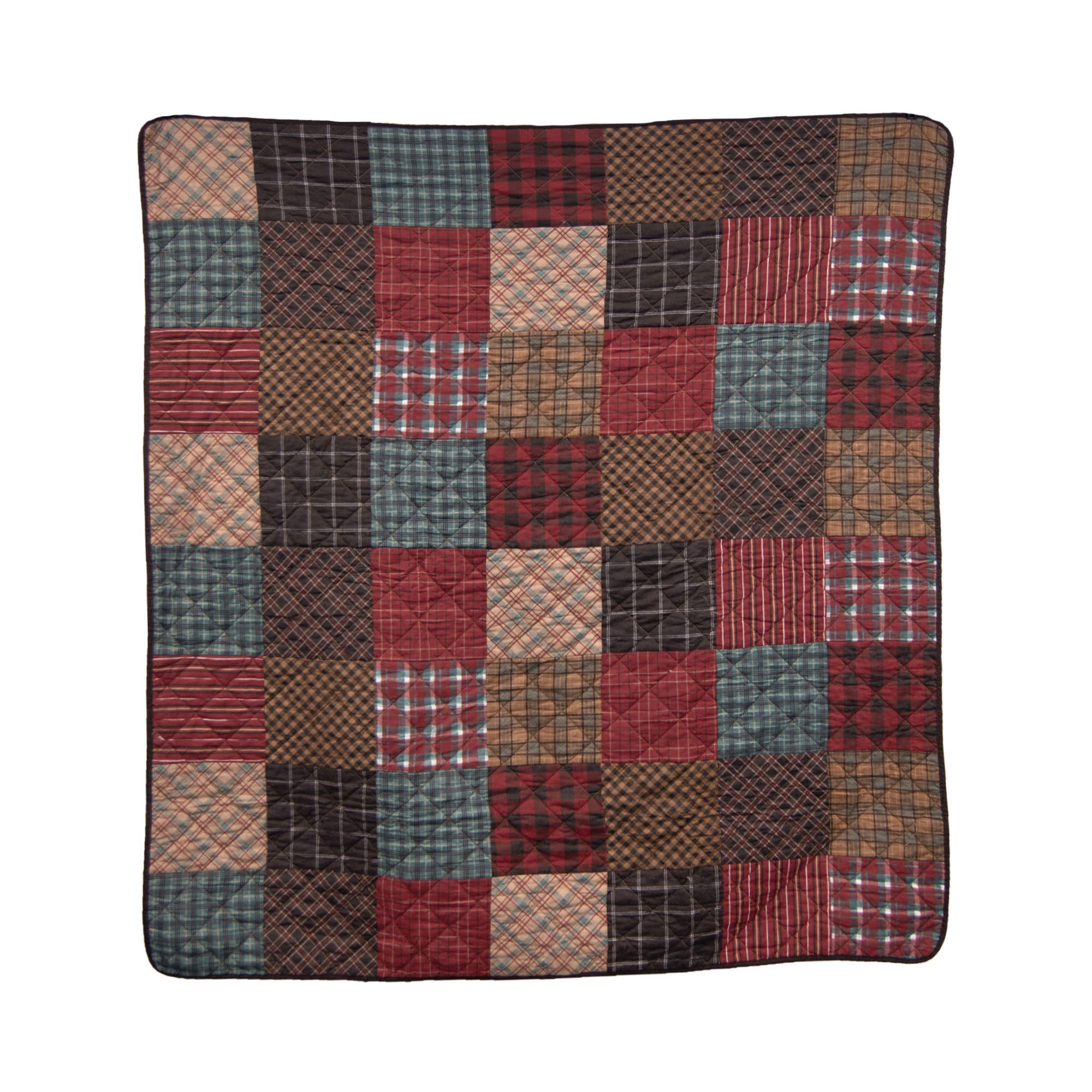 Donna Sharp Appalachia Patch Quilted Throw Blanket