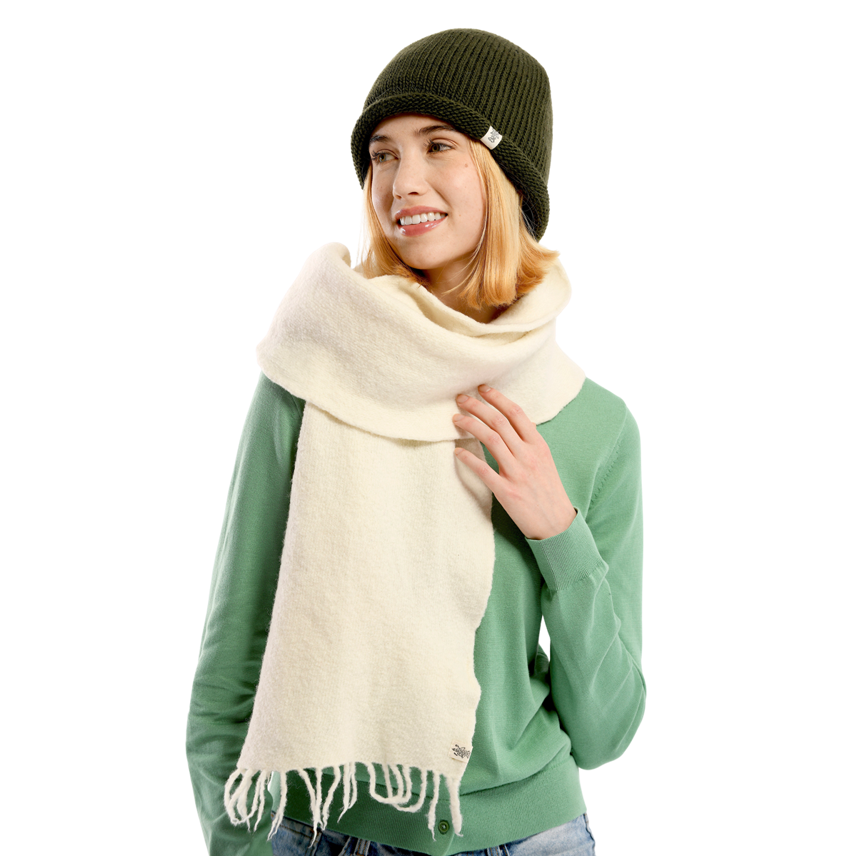 Nirvanna Designs Baxter Hand-Knit Wool Beanie