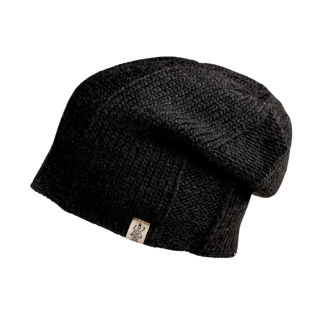 Nirvanna Designs Charles Hand-Knit Wool Slouch Beanie