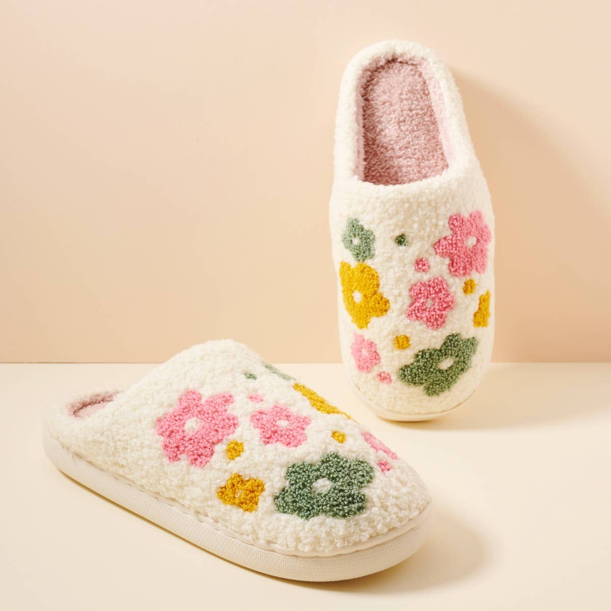 Frem Flower Power Ultra-Soft Mule Slippers