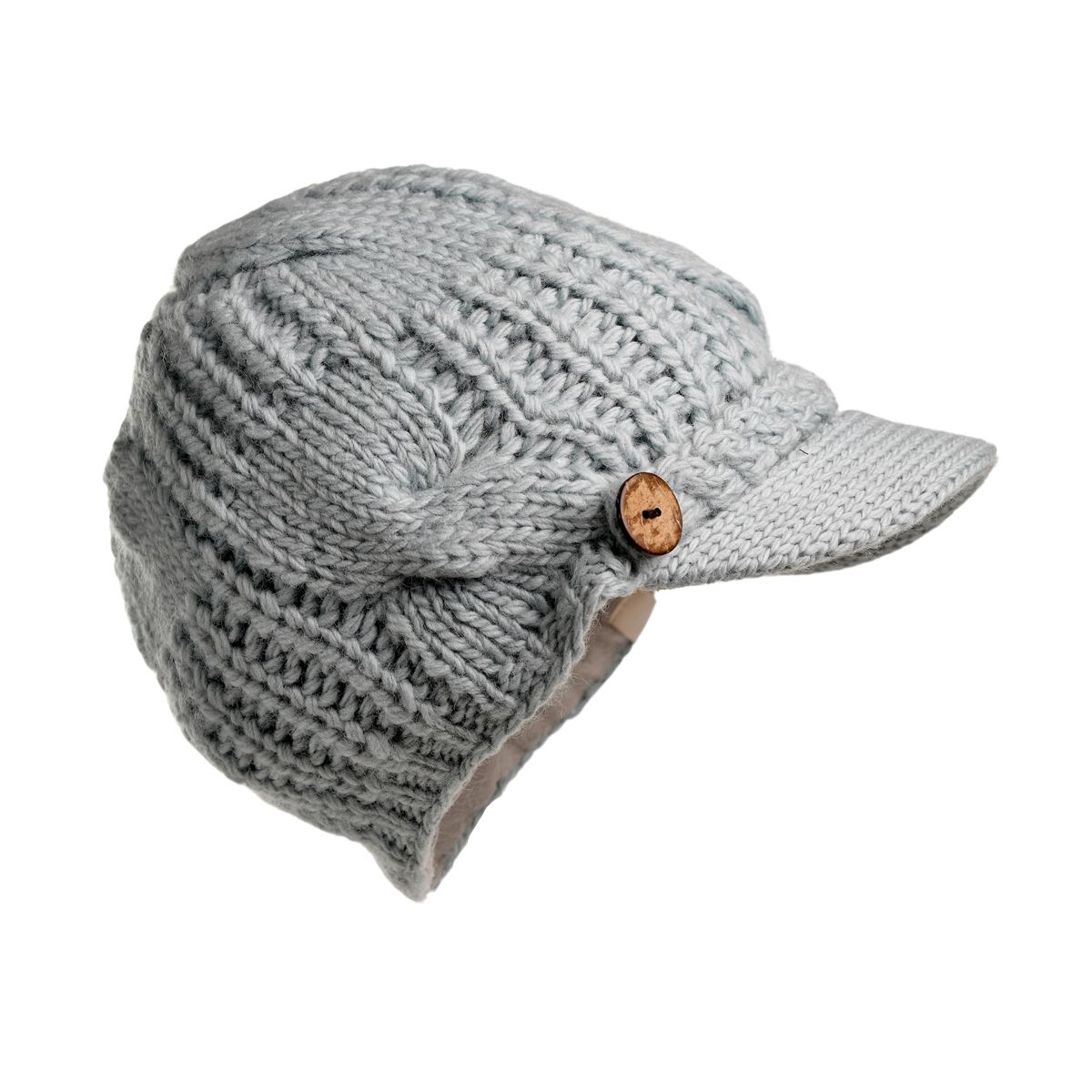 Nirvanna Designs Broadway Hand-Knit Wool Brim Hat