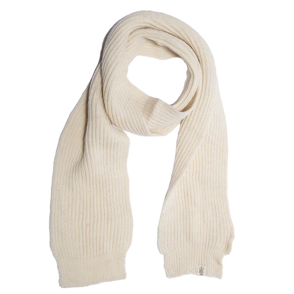 Nirvanna Designs Laurent Hand-Knit Wool Scarf
