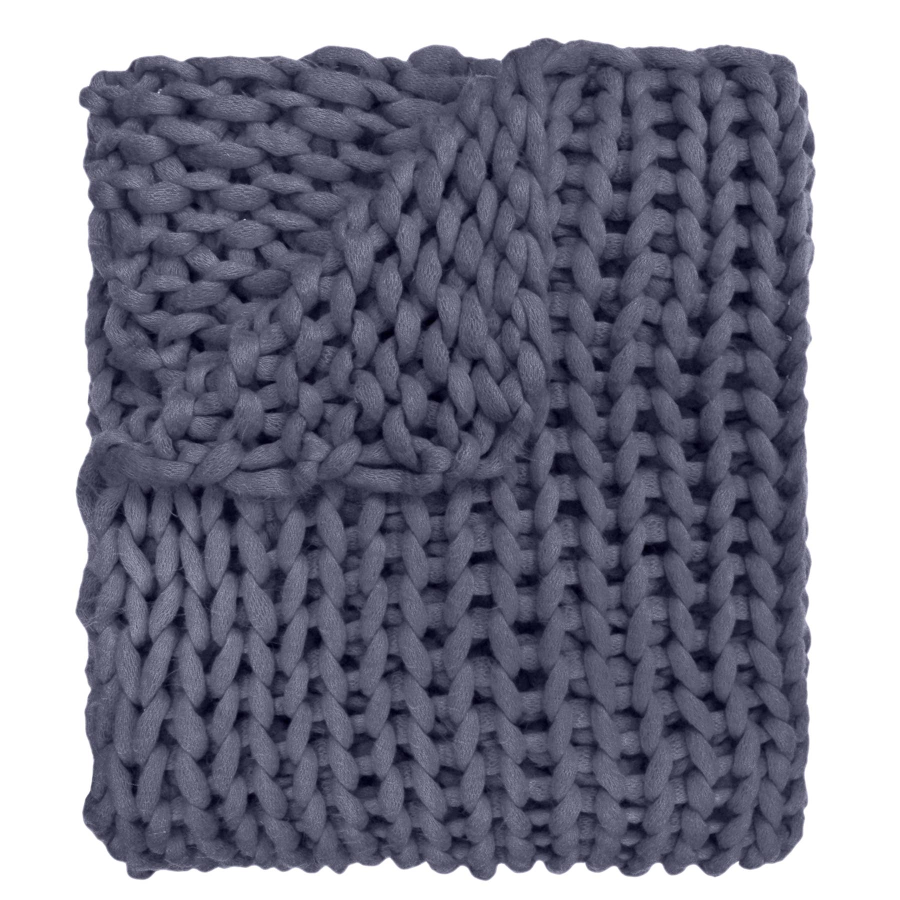 Donna Sharp Chunky Knit Throw Blanket