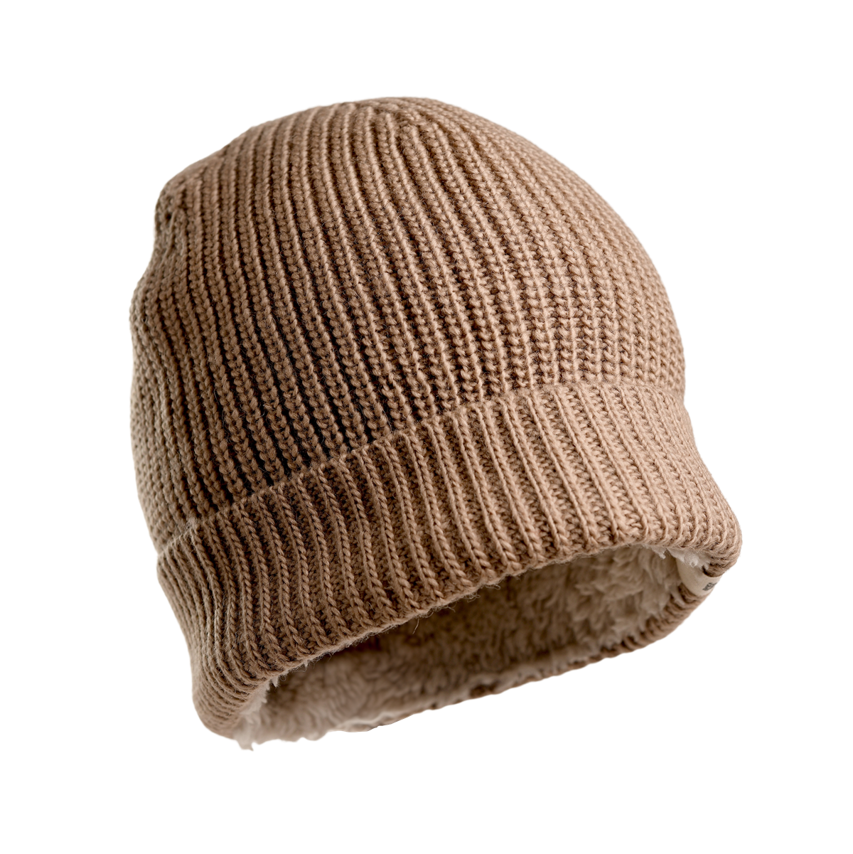 Nirvanna Designs Bond Hand-Knit Wool Ribbed Beanie