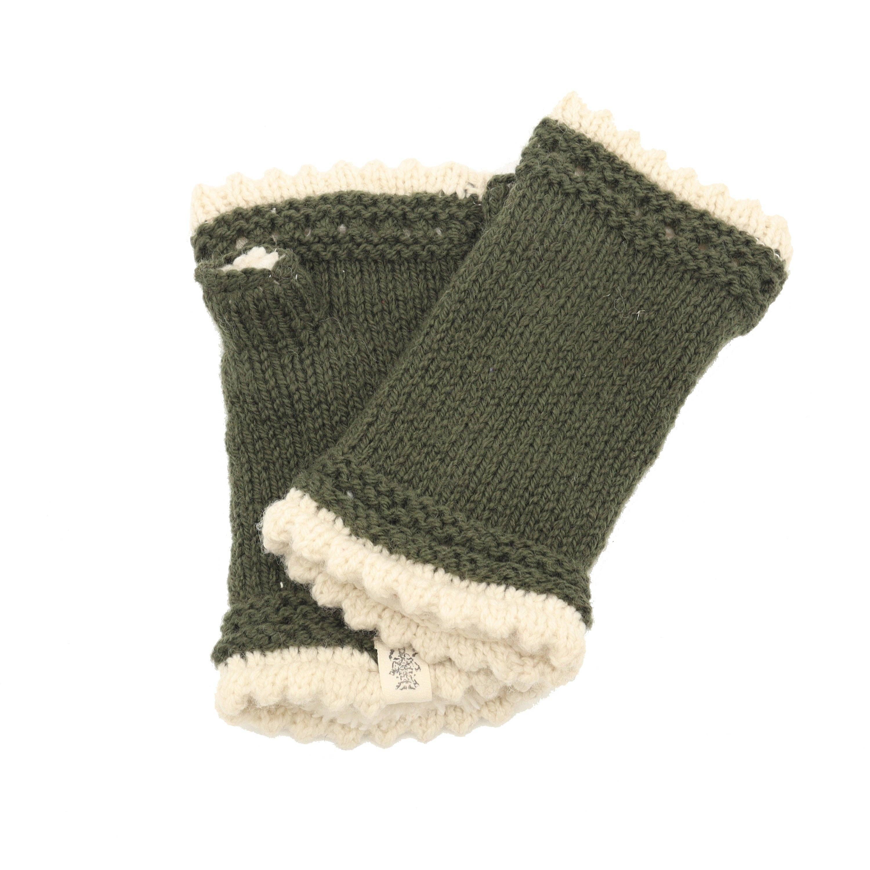 Nirvanna Designs Les Hand-Knit Wool Hand Warmers