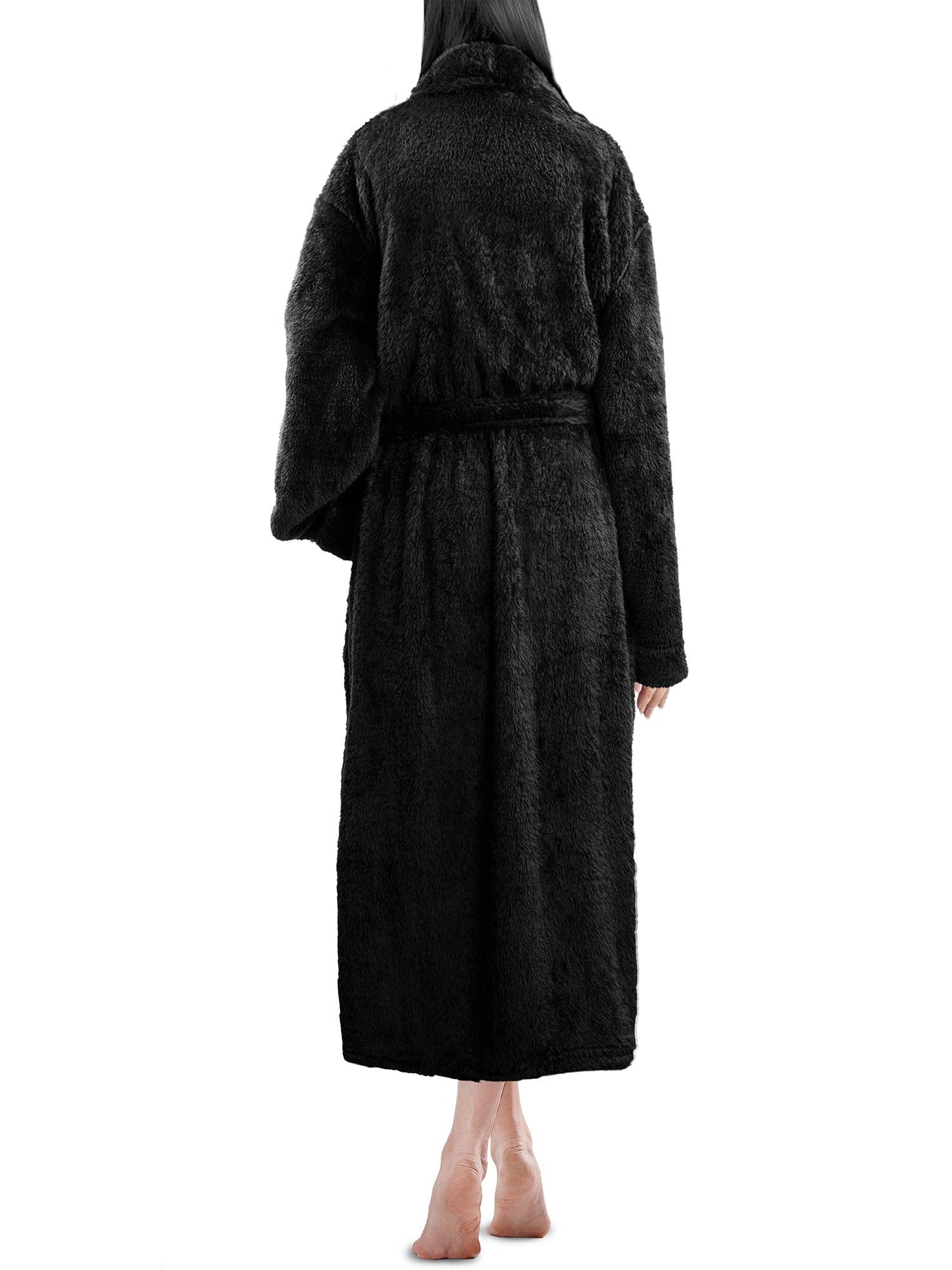 Pavilia Sherpa Fleece Women's Robe